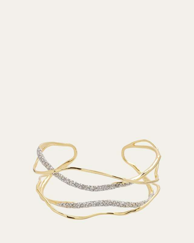 Solanales Crystal Cuff Bracelet